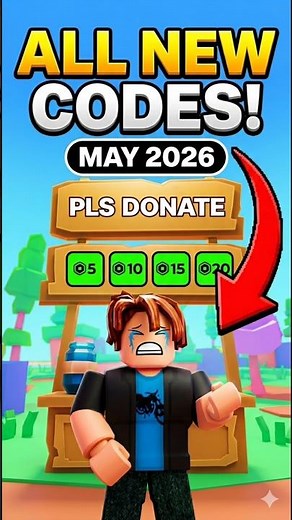 PLS DONATE Codes 2026 - All New Working Codes for PLS DONATE Update