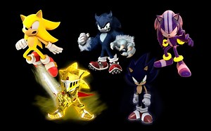 音速小子Sonic的各種形態