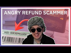 Angry Refund Scammer Can't Keep His Cool