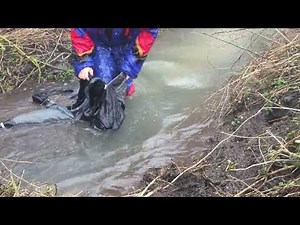 january muddy and wet snowsuit