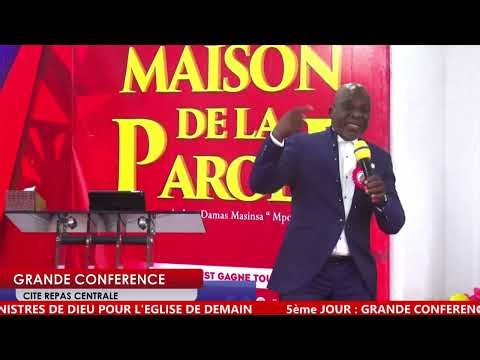 La grande conférence des hommes des Dieu 5eme jour avec (le patriarche Dr DECA SALOMAO)