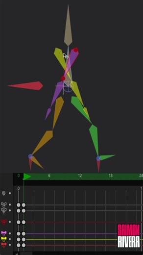 ULTRA EASY WALKING CYCLE MOHO PRO🚶#shorts #viralshortsvideo #animation2d #animation