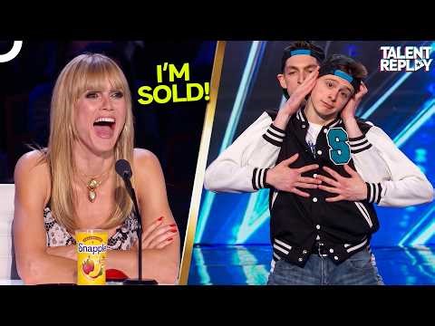 From the First Step... Heidi Klum Didn’t Need More | America’s Got Talent