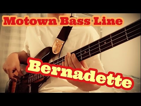 Motown Bass Line - Bernadette by The Four Tops (James Jamerson, Carol Kaye)