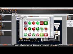 【How FATEK HMI】Ep.2 How to create Switches and Lamps