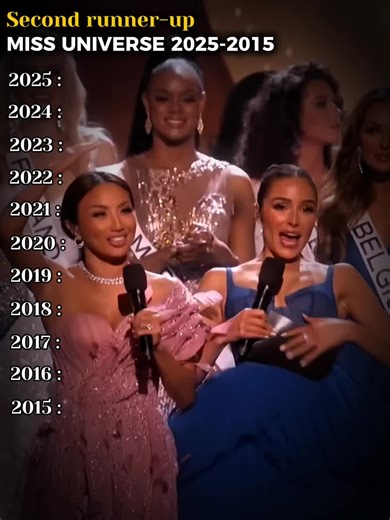 Miss Universe 2015-2025: Insights on the 2nd Runner-Up