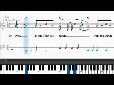 Broken Vessels (Amazing Grace) by Hillsong Worship - Easy piano tutorials with sheetmusic