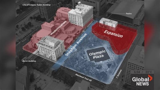 Calgary to transform Olympic Plaza by bundling area revitalization projects together - Calgary | Globalnews.ca