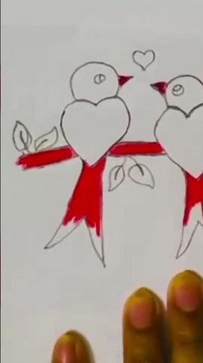 How to Draw a Bird | Easy Step by Step Drawing for Kids and Beginners #artforbeginners #easydrawing