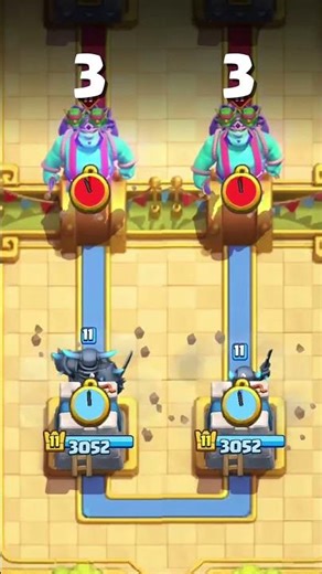 Pekka vs Mini Pekka🦋 #clashroyale #shorts