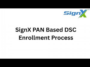 📢 Learn the PAN-Based DSC Process in SignX CA Portal | Step-by-Step Tutorial