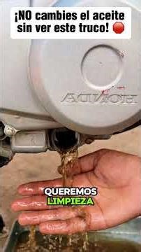 Cómo LIMPIAR tu MOTOR por dentro paso a paso 🏍️ (Truco Maestro) #shorts