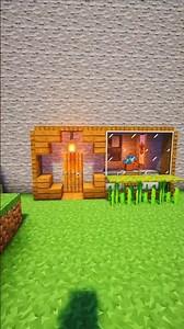 Minecraft Aesthetic Mountain House Tutorial 🏔️✨ | High-Detail Interior!