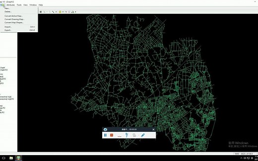 【Depthmap】空间句法depthmap使用教程——5分段轴线分析