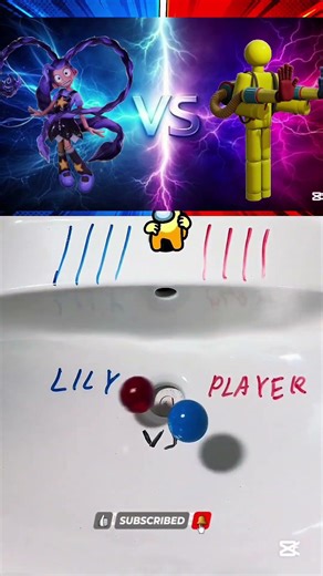 Lily vs Player #poppyplaytime #duel
