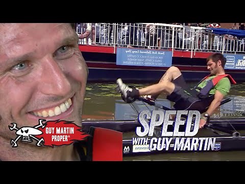 Guy's first human-powered boat record attempt | Guy Martin Proper