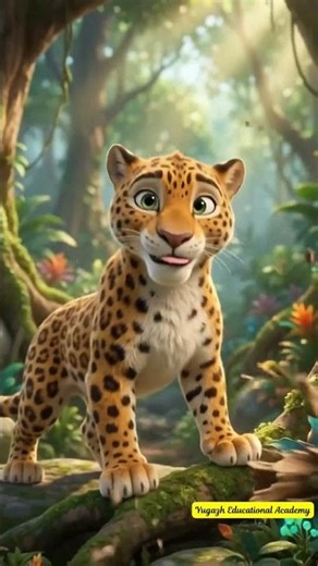 🐆 Meet the Mighty Jaguar | Amazing Jaguar Facts | Talking Animals