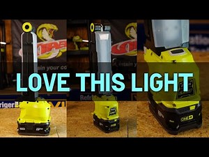 A Great Work Light | ONE+ 18V Cordless LED Workbench Light