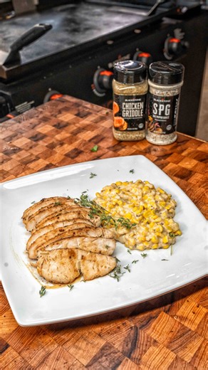 Thanksgiving is fast approaching, and The Hungry Hussey has a simple dinner idea for you. In this video, he'll guide you through the steps to achieve juicy, flavorful turkey tenderloin and creamed corn right on your Blackstone griddle. #TurkeyTenderloin #ThanksgivingRecipe #BlackstoneGriddle #BlackstoneRecipe #GriddleCooking #OutdoorCooking | Blackstone Products