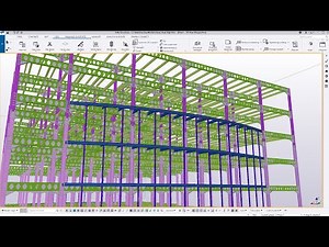 Heavy Steel High Rise Building | Tekla Structures