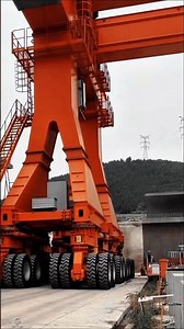 Heavy Load Transport Work Tool with Mobile Gantry Crane #worktool