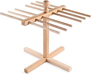 Imperia Stendipasta Classic Line. Fresh pasta drying rack. 100% Made in Italy. Spaghetti, tagliolini, fettuccine, dough sheet dryer. Pasta machine accessory. Wooden kitchen accessory for fresh pasta.