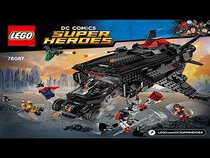 LEGO instructions - Super Heroes - 76087 - Flying Fox - Batmobile Airlift