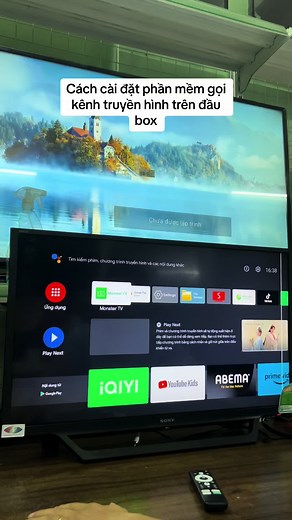 Cách cài đặt phần mềm gọi kênh truyền hình trên box tivi g7 mini