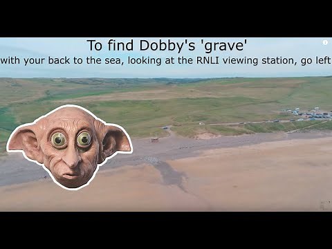 Finding Dobby's Grave at Freshwater West | Dobbys grave location | Harry Potter