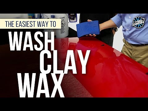 The Easiest Way To Wash + Clay + Wax | THE RAG COMPANY