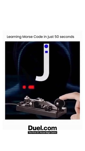 Fact | History | News on Instagram: "Ever wondered how to communicate in dots and dashes? Discover Morse Code in just 50 seconds. Unlock the secrets of this historic language and see how quickly you can master it. Perfect for history enthusiasts and curious minds alike. Dive into this quick lesson and broaden your knowledge base. Follow for more fascinating insights and stories from the past."