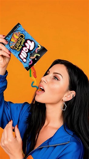 20 reactions | POV: you just uncovered a candy-crutch that bites back...