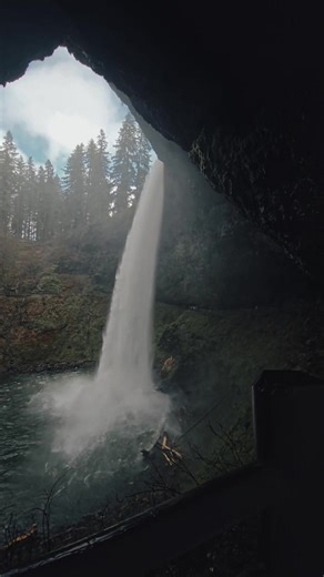 Breathtaking Waterfall in Oregon