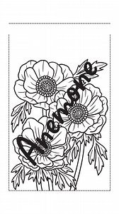 Flowers Adult Colouring (e-book) - Etsy