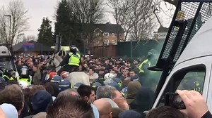 115K views · 221 shares | It all kicked-off between Tottenham and Millwall fans earlier. | THE FIRM | Facebook