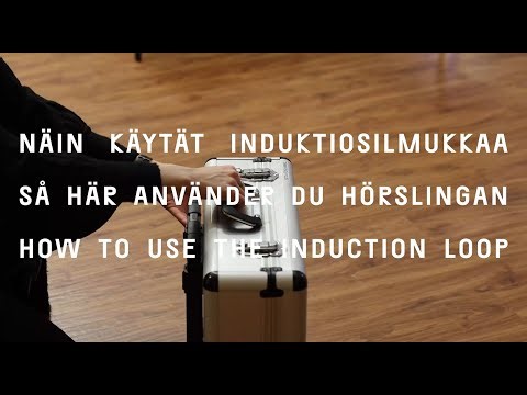 HYYn induktiosilmukan käyttöohje
