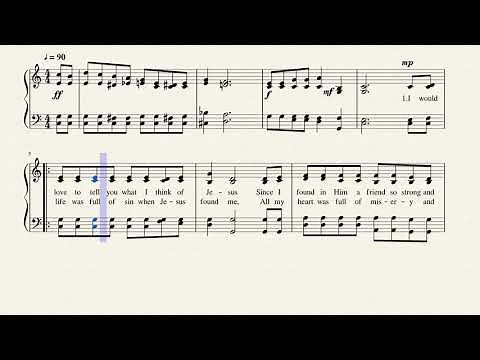 No One Ever Cared for Me like Jesus by Charles F. Weigle