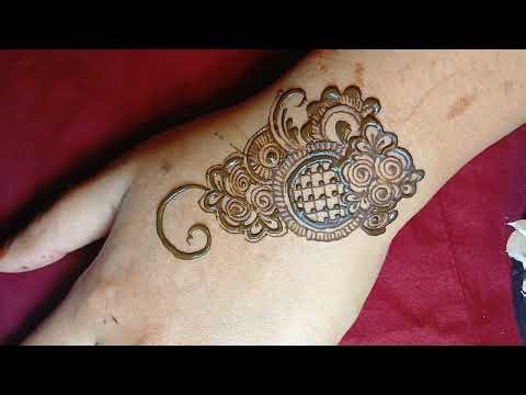 Easy Simple Mehndi Design for Hands 🌸 | Beautiful Arabic Henna 2026 #mehndi #henna #viralmehendi