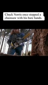 2M views · 25K reactions | Chuck Norris once stopped a chainsaw with his bare hands. 藍 #chucknorrisfacts #reelsviralfb #funnyreelsvideo | Chuck Jokes | Facebook