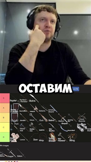 WEAPON TIER LIST PART 3!#arthas #papich #bestofpapich