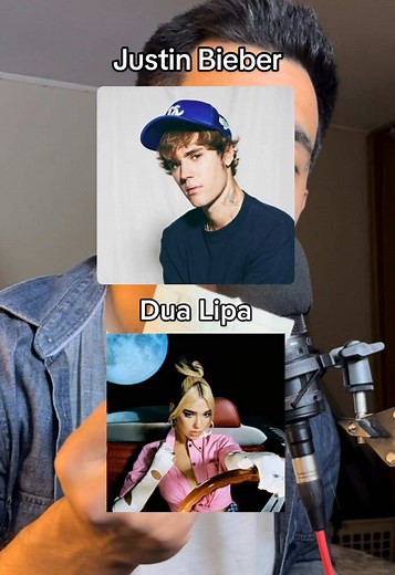 Canción imaginaria de Dua Lipa y Justin Bieber