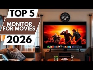 TOP 5 BEST MONITOR FOR WATCHING MOVIES IN 2026