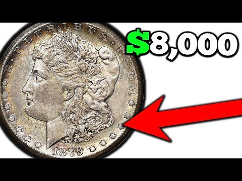 SUPER RARE 1879 Silver Morgan Dollar Coins Worth A LOT of Money!