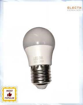 Denko 3W LED Bulb E27 12VDC 3000K Warm White Battery Operated ( Denko)