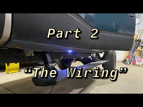 Amp Research Step Install on 88-98 OBS Trucks Part 2 (wiring)