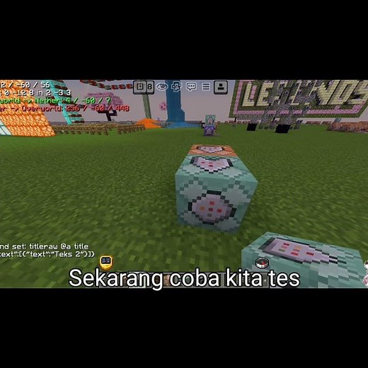 Cara Membuat Command Block Delay Tanpa Redstone - #minecraft #shorts #tutorial