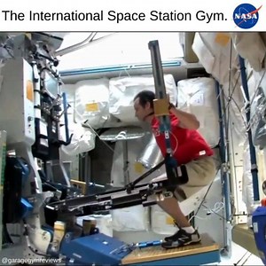 16K views · 217 reactions | A home gym in space. Who would have thought.  | Garage Gym Reviews | Facebook