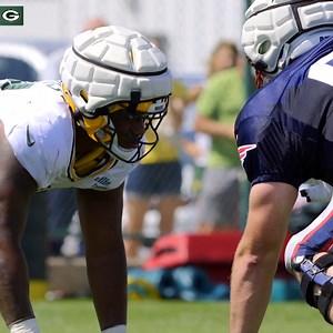 Packers. Patriots. Joint practice Day 1. Back at it tomorrow. 😤 #PackersCamp | Green Bay Packers