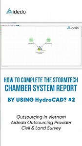 #2 HOW TO COMPLETE THE STORMTECH CHAMBER SYSTEM REPORT BY USING HydroCAD