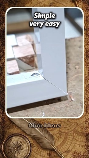 Easy Technique to Create Clean and Accurate Right Angles #tutorial #diy